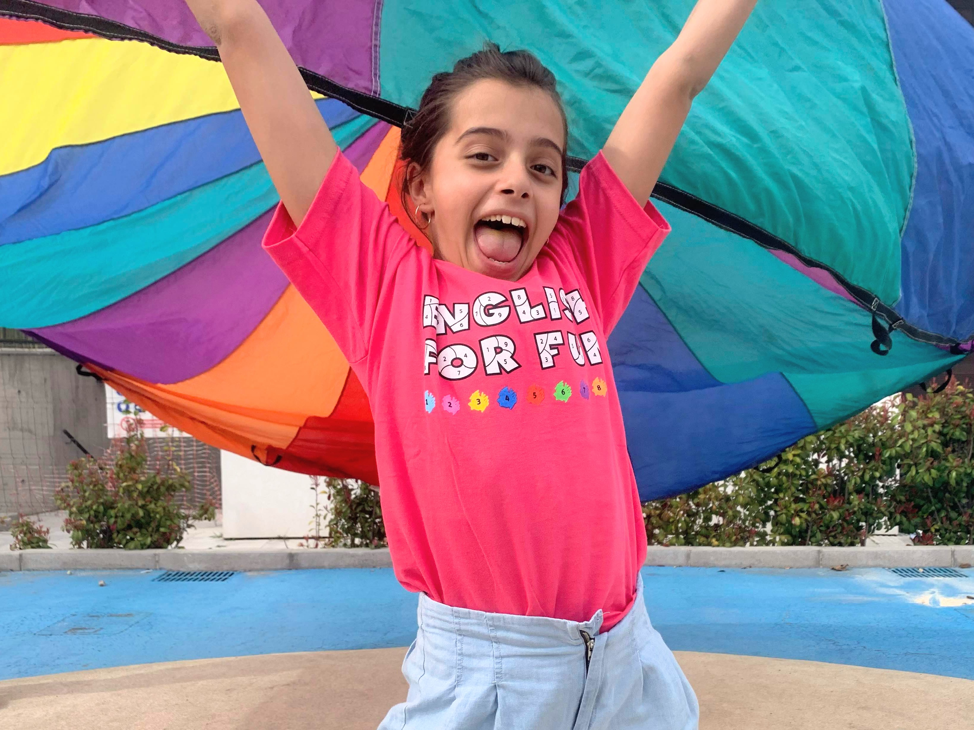 English for Fun Olivia Happy Camper